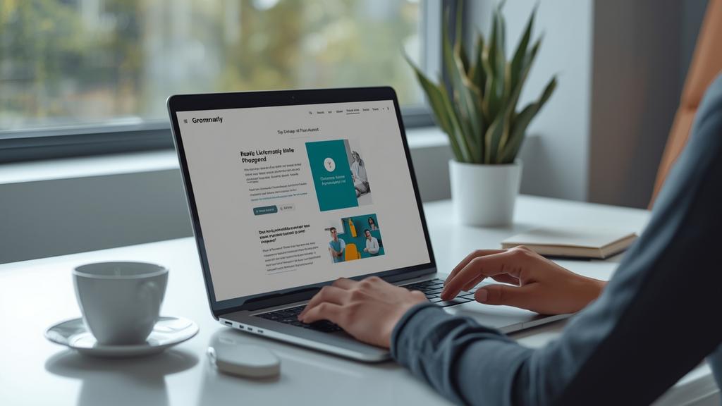 Grammarly AI workflow